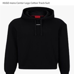 Mens Hugo Boss Black Logo Track Suit